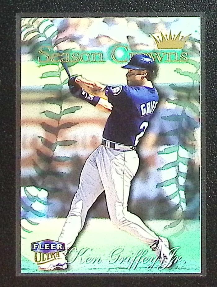 Ken Griffey Jr. Season Crowns 1999 Fleer Ultra #219 Seattle Mariners (1 of 2)