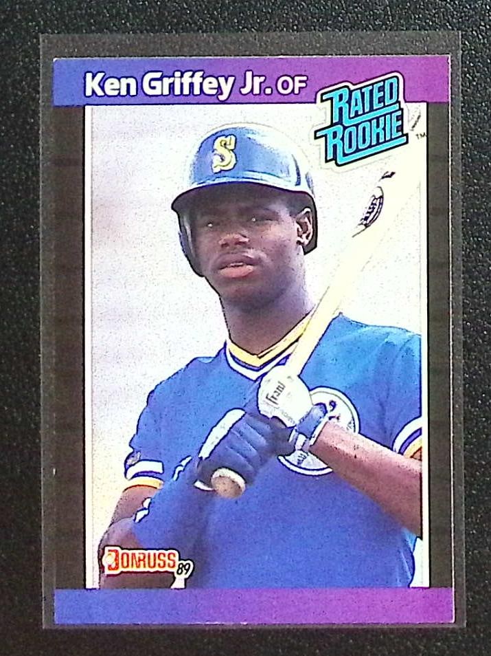 Ken Griffey Jr. Rookie Card 1989 Donruss #33 Seattle Mariners (1 of 2)