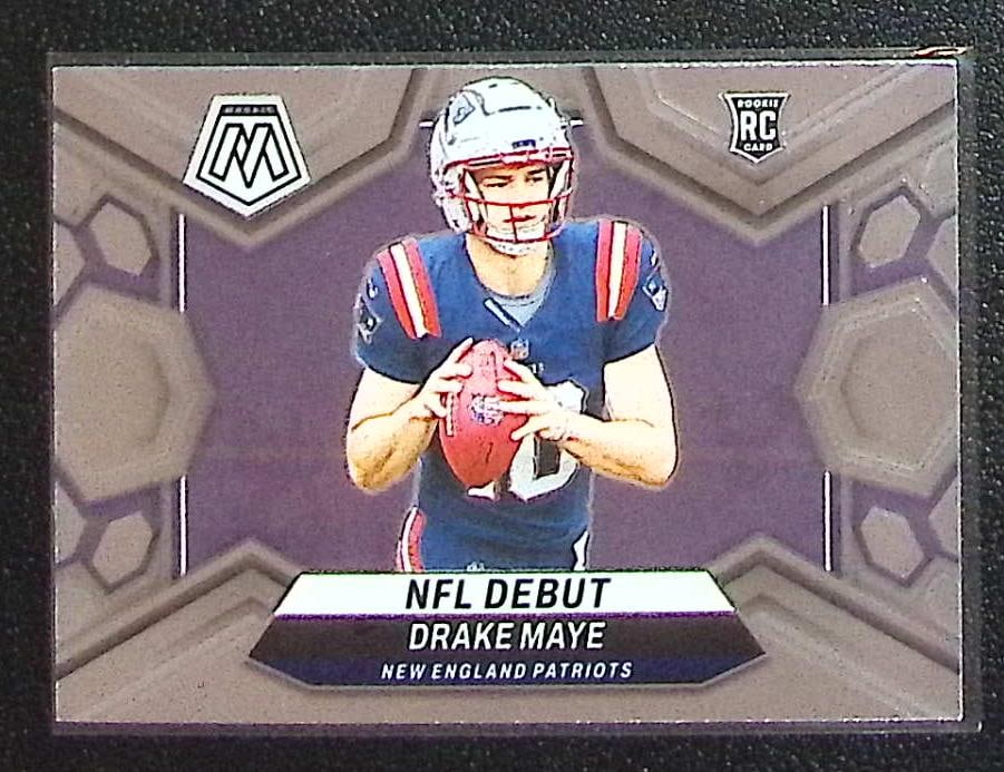 Drake Maye Rookie Card 2024 Panini Mosaic #273 New England Patriots (1 of 2)
