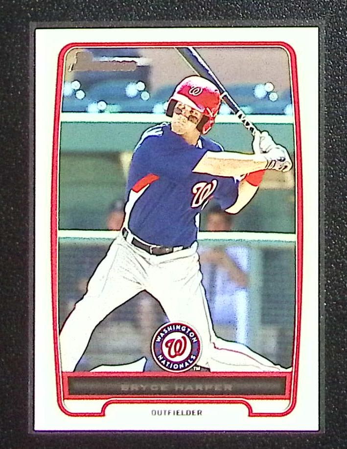 Bryce Harper Prospects 2012 Bowman #BP10 Nationals, Phillies (1 of 2)