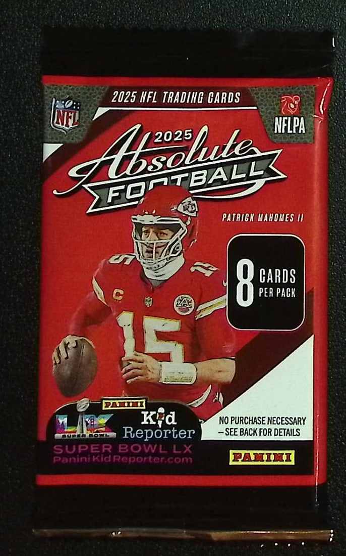 2025 Panini Absolute Football BLASTER BOX PACK- RC: Jaxson Dart, Emeka Egbuka: Panini Rookie Football NFL Trading & Sports Cards, Rookie Cards in This Set are Jaxson Dart, Cam Ward, Shedeur Sanders, Cam Skattebo, Travis Hunter, Football & Sports Cards for Sale Near Me, Silver, W
