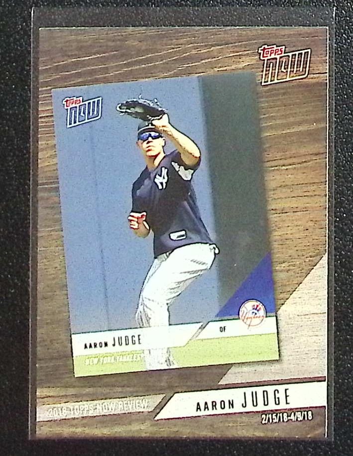 Aaron Judge 2019 Topps Now #TN-1 New York Yankees (1 of 2)