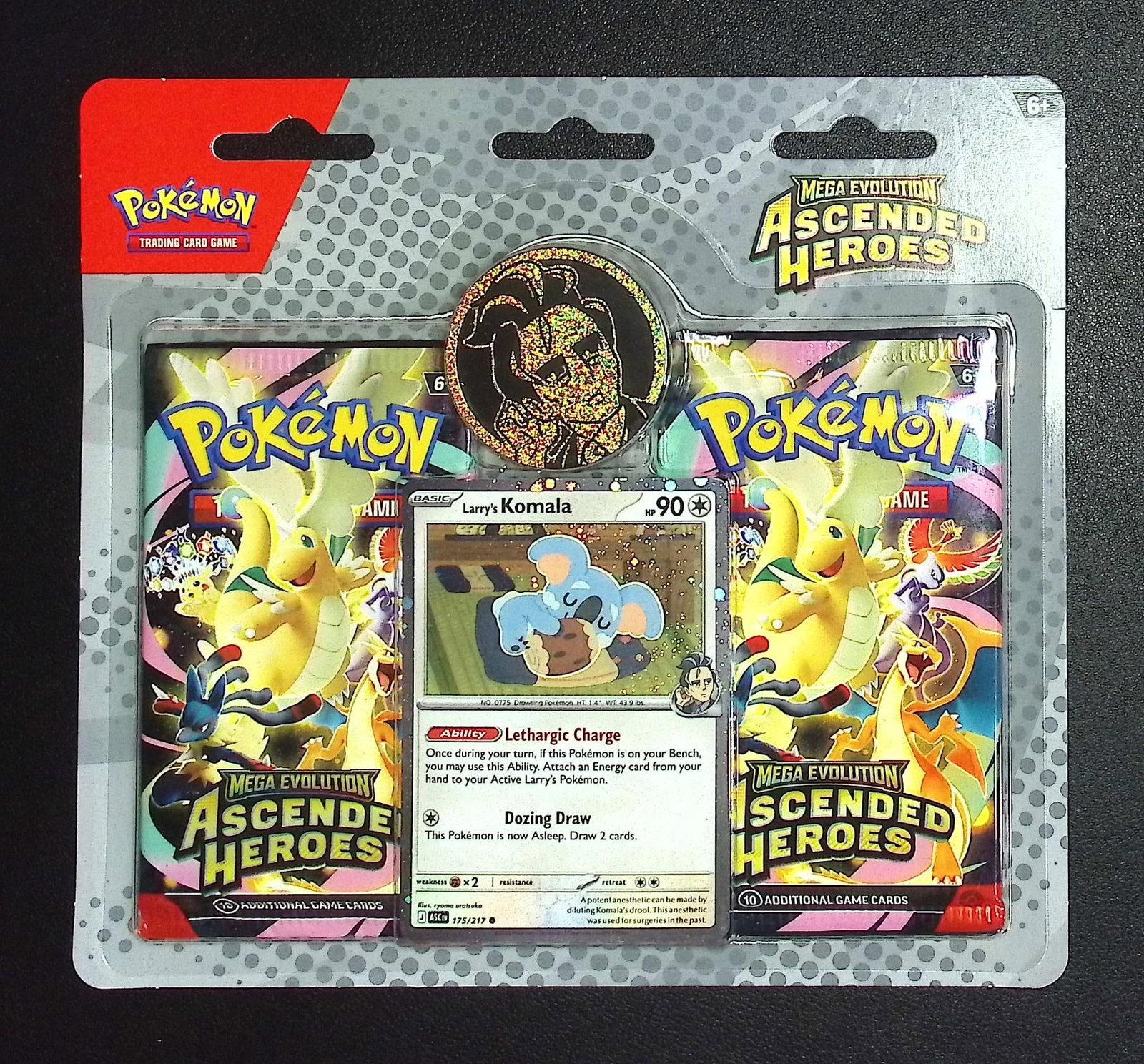 Pokemon Ascended Heroes Blister 2 Pack Blister Booster Pack Set: Pokemon Trading Card Game Cards, Charizard, Pikachu, Mewto, EX, Referse Holo, Holo Rare Cards, Secret Rare Cards, Full Art Cards, Evee, 3 Stars Ultra Rare Cards, Double Rare, Illustration Rare, Specia