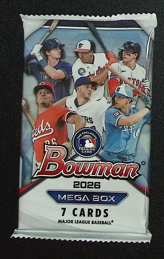 2026 Bowman Baseball Cards MEGA BOX PACK, Roman Anthony Rookie Card, Konnor Griffin Prospect: Bowman Baseball MLB Trading & Sports Cards, Roman Anthony Rookie Card, Konnor Griffin Prospect, Sports Cards for Sale Near Me, Prospect, Refractors, Auction Lots for Sale on Line, World Series & Hall 