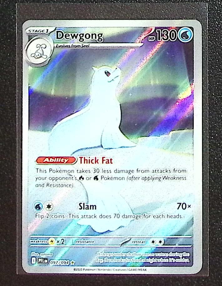 Pokemon Phantasmal Flames Dewgong Illustration Rare #97: Pokemon Trading Card Game Cards, Charizard, Pikachu, Mewtwo, Reverse Holo, Holo Rare, Secret Rare Cards, Full Art Cards, Eevee, Ultra Rare Card, Illustration Rare, Special Illustration Rare SIR