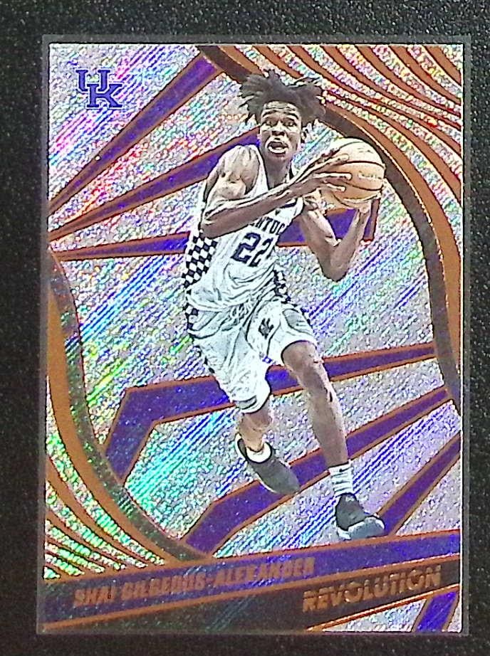 Shai Gilgeous-Alexander 2022 Chronicles Revolution Draft Picks #92 Kentucky, Thunder (1 of 2)