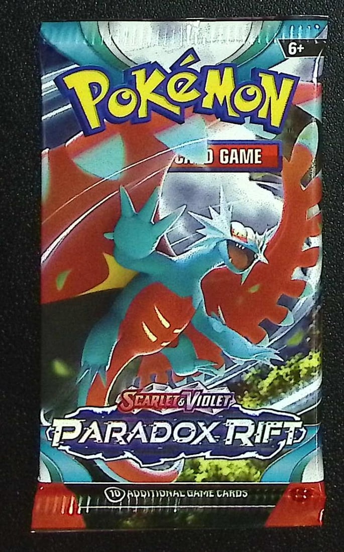2023 Pokemon Scarlet & Violet Paradox Rift 10 Card TCG Booster Pack, Charizard, Pikachu, Holo (1 of 1)