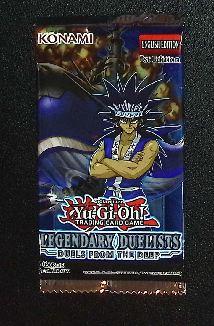 2020 Yu-Gi-Oh! Legendary Duelists - Duels from the Deep 1st Edition Booster Pack (1 of 1)