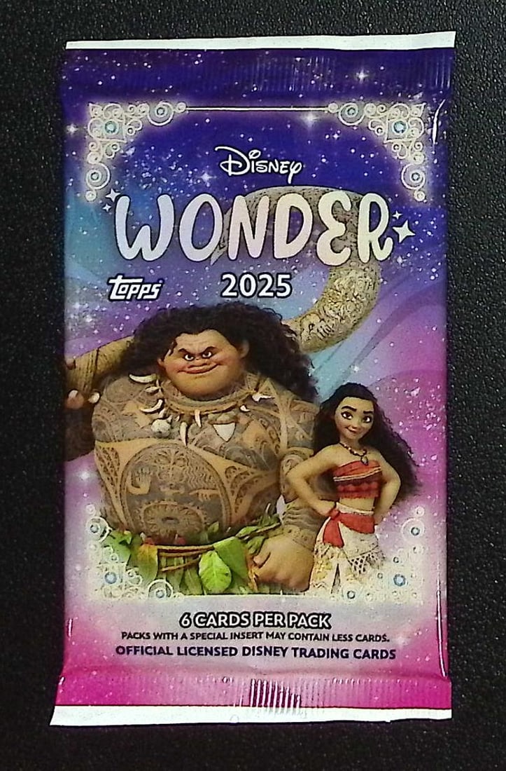 2025 Topps Disney Wonder Blaster Box Pack (1 of 1)