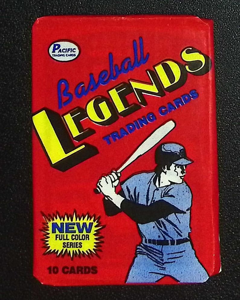 1988 Pacific Legends Series 1 Vintage Baseball Cards Retail Wax Pack (1 of 1)