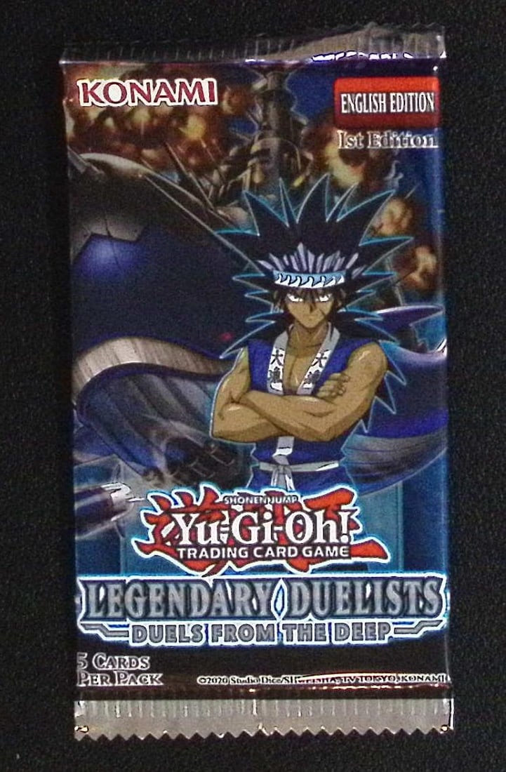 2020 Yu-Gi-Oh! Legendary Duelists - Duels from the Deep 1st Edition Booster Pack (1 of 1)