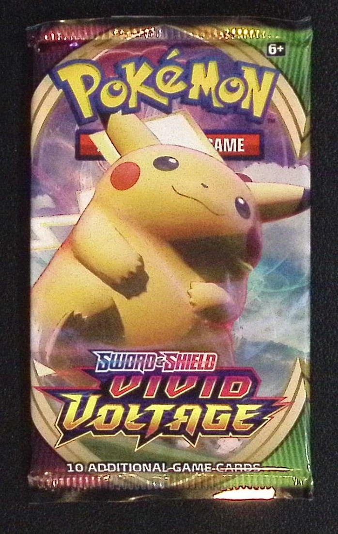 Pokemon Sword and Shield Vivid Voltage 10 Card Booster Pack Charizard Pikachu Holo Rare Cards: Pokemon Trading Card Game Cards, Charizard, Pikachu, Mewto, EX, Referse Holo, Holo Rare Cards, Secret Rare Cards, Full Art Cards, Evee, 3 Stars Ultra Rare Cards, Double Rare, Illustration Rare, Specia