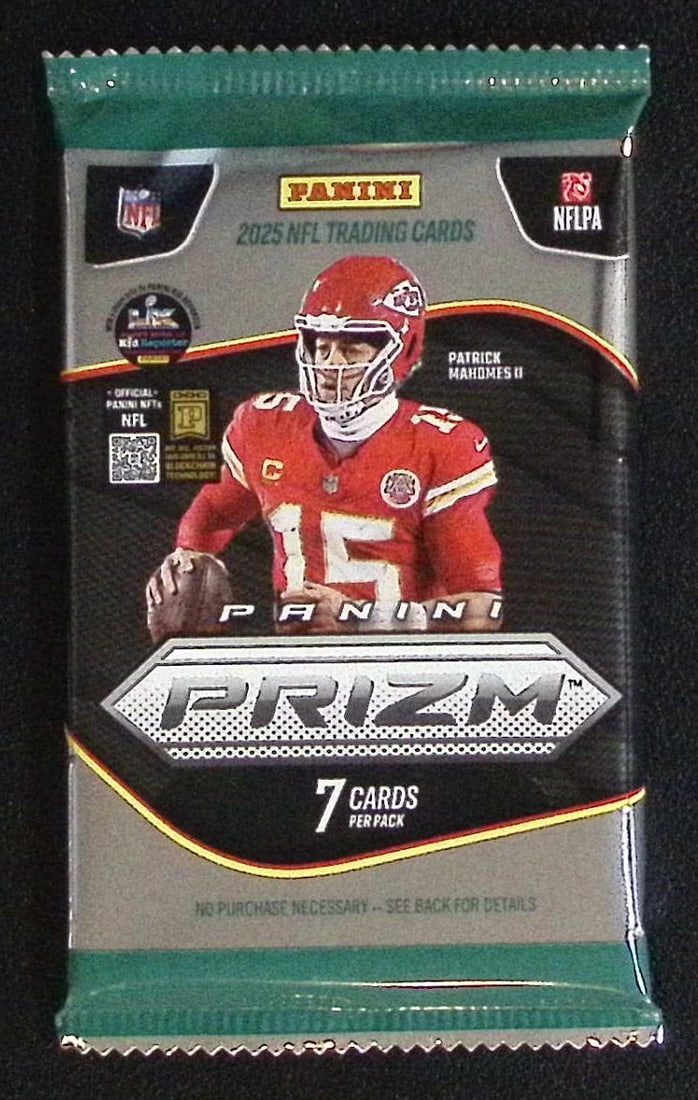 2025 Panini Prizm Football MEGA BOX PACK - Jaxson Dart Cam Skattebo Emeka Egbuka Rookie Cards (1 of 1)