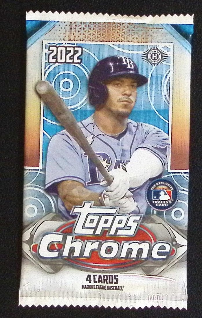 2022 Topps CHROME Baseball HOBBY BOX PACK Sports Cards, MLB Trading Cards, Shohei Ohtani (1 of 1)