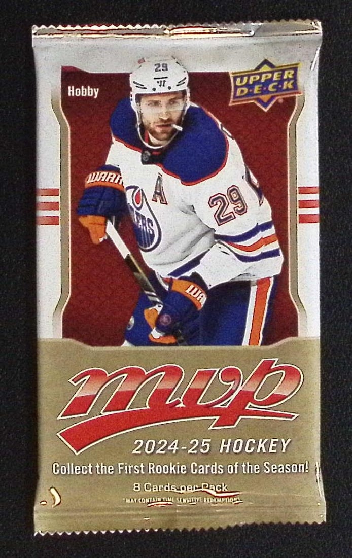 2024-25 Upper Deck MVP Hockey Cards HOBBY BOX PACK Sports Cards (1 of 1)