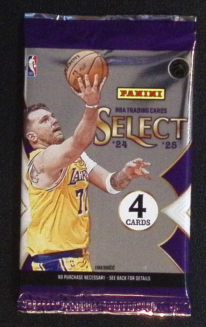 2024-25 Panini Select Basketball Card Hobby BLASTER BOX PACK (1 of 1)
