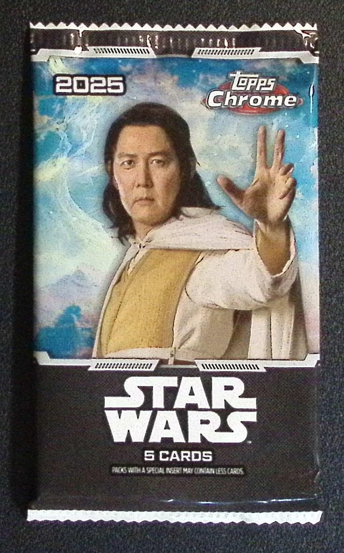 2025 Star Wars Topps Chrome Super Box Pack (1 of 1)
