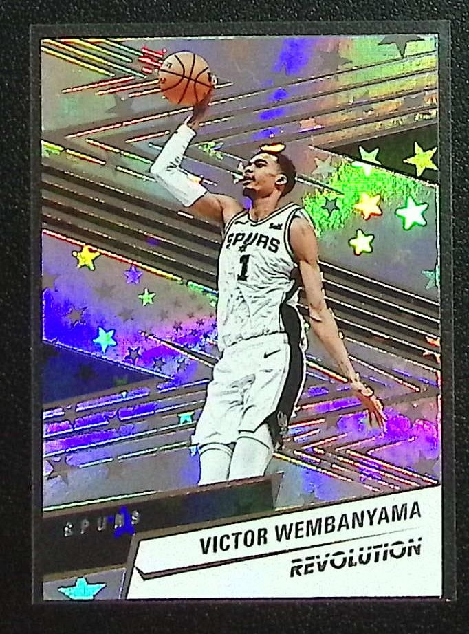 Victor Wembanyama Astro 2024-25 Panini Revolution #79 San Antonio Spurs (1 of 2)