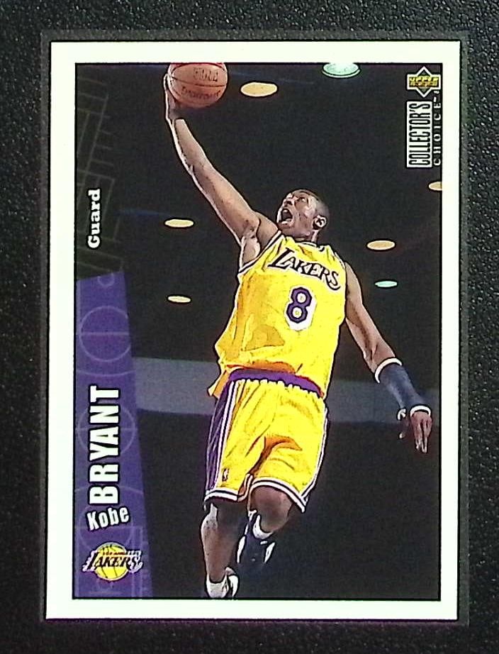 Kobe Bryant Rookie Card 1996-97 Upper Deck Collector's Choice #267 Los Angeles Lakers: Upper Deck, Basketball NBA Trading & Sports Cards, Sports Cards for Sale Near Me, Chrome, Refractor, SP, SSP, Valuable Auction Memorabilia Lots Sold On Line, NBA Championship & Hall of Fame Player Car