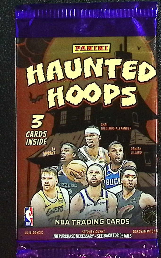 2025 Panini Haunted Hoops Basketball Retail Box Pack (1 of 1)