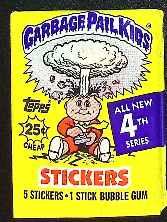 1986 Topps Vintage Garbage Pail Kids Retail Box Wax Pack - 4th Series (1 of 1)