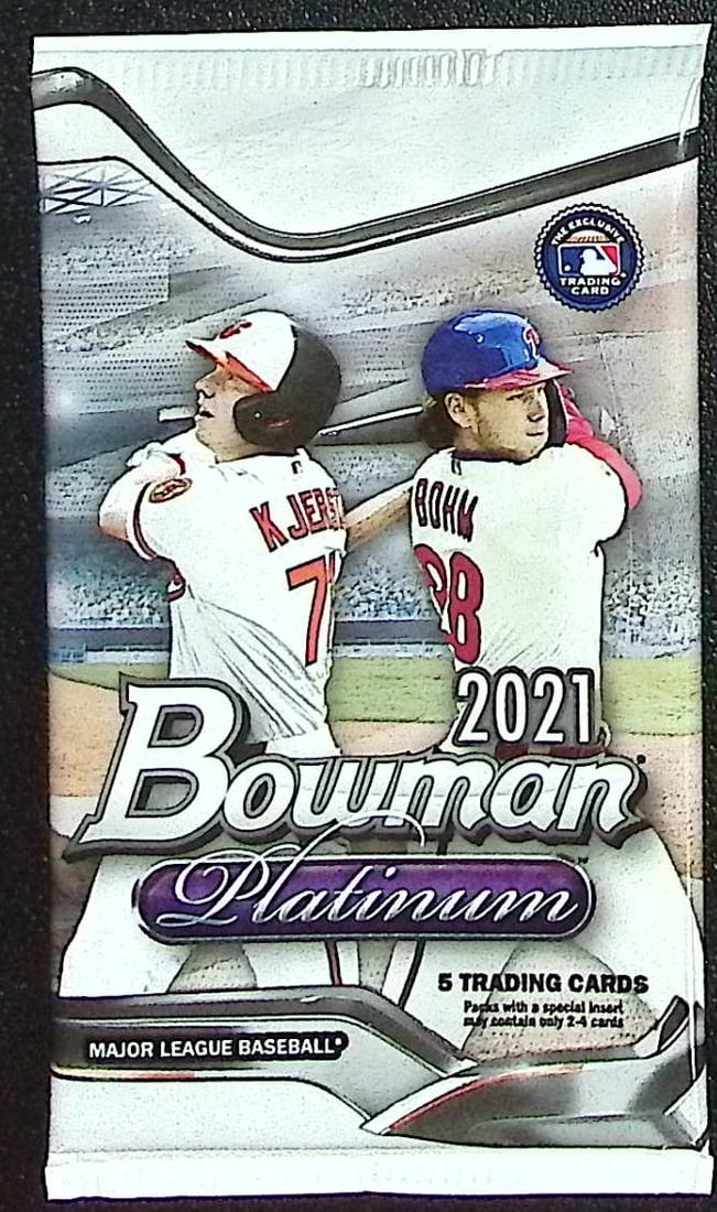 2021 Bowman Platinum Baseball MEGA BOX PACK, Sports Cards, MLB Trading Cards: Bowman Baseball MLB Trading & Sports Cards, World Series & Hall of Fame Players, Auction Lots for Sale On Line, Rookie & Prospect Cards, Refractors, Numbered, SSP, SP