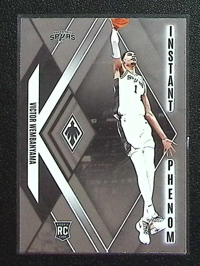 Victor Wembanyama Rookie Card Instant Phenom 2023-24 Panini Phoenix #13 Spurs (1 of 2)