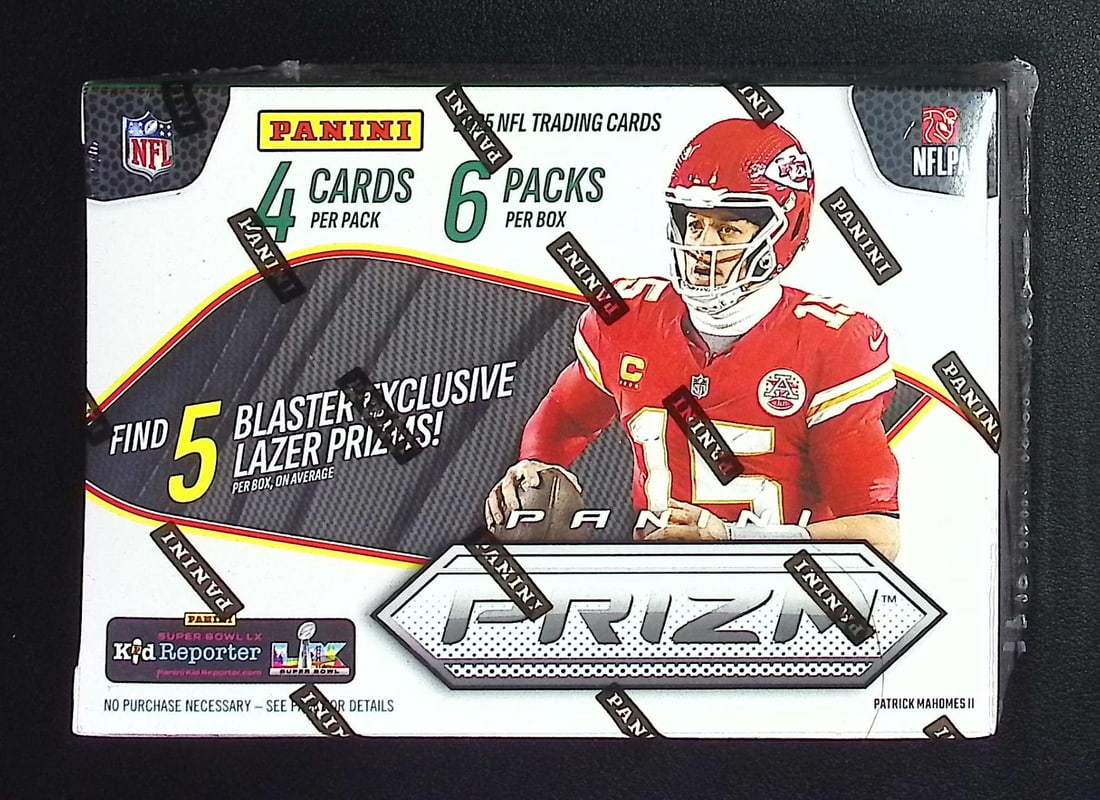 2025 Panini Prizm Football BLASTER BOX - Jaxson Dart, Cam Skattebo, Travis Hunter, Emeka Egbuka (1 of 1)