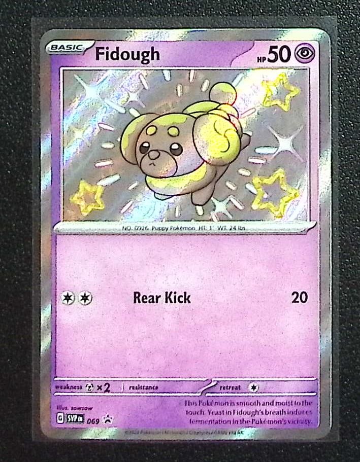 Pokemon Paldean Fates Promo Fidough #69 (1 of 2)