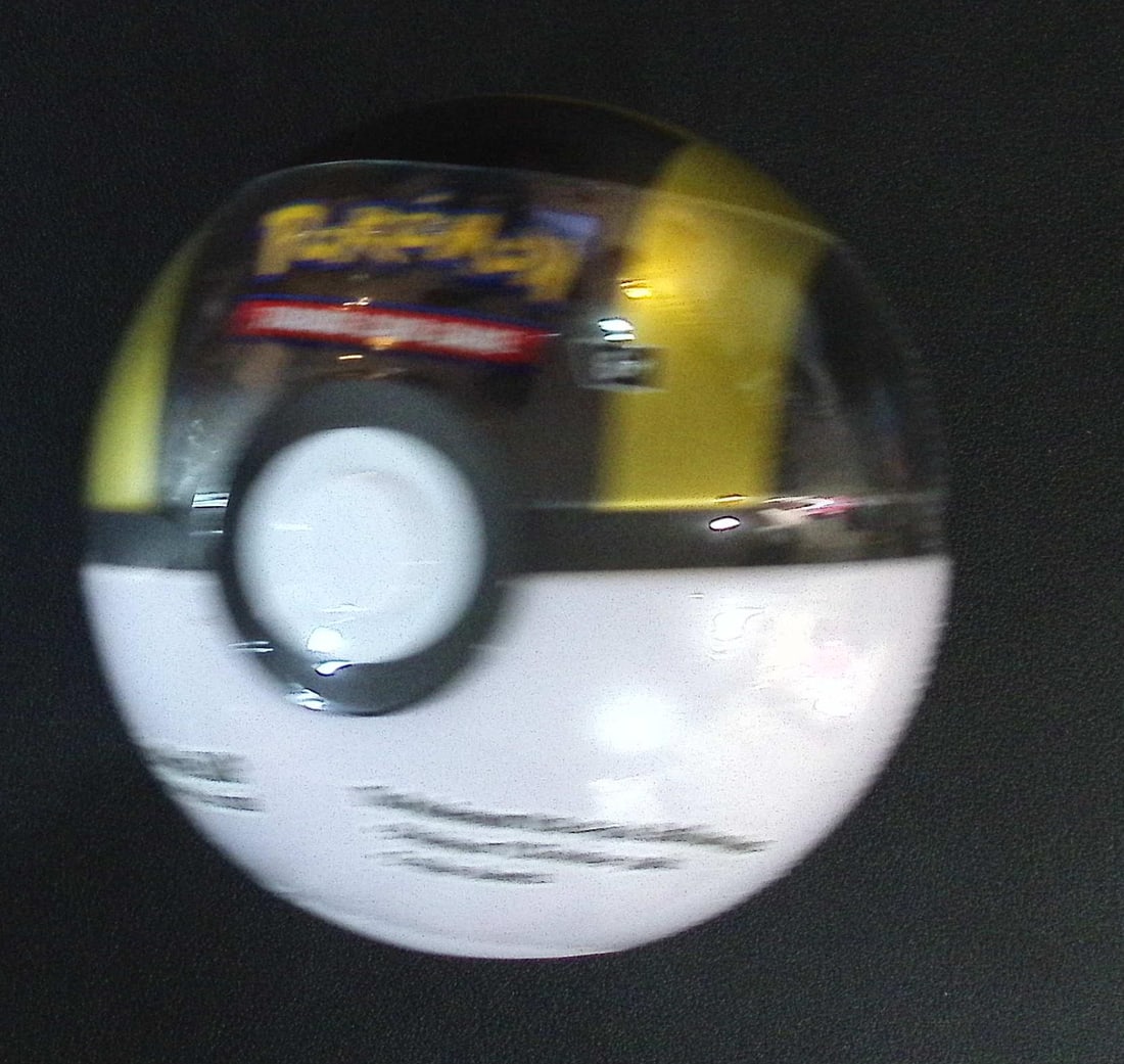 2026 Pokemon Pokeball Tin Black & Gold - 3 Booster Packs & 2 Stickers: Pokemon Trading Card Game Cards, Charizard, Pikachu, Mewto, EX, Referse Holo, Holo Rare Cards, Secret Rare Cards, Full Art Cards, Evee, 3 Stars Ultra Rare Cards, Double Rare, Illustration Rare, Specia