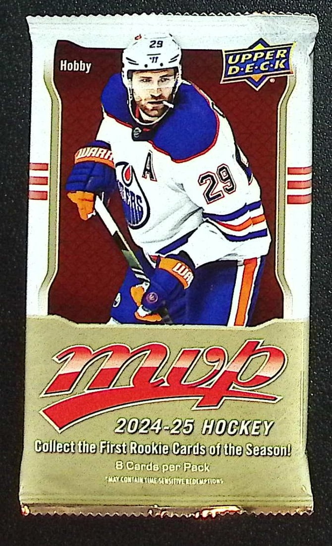 2024-25 Upper Deck MVP Hockey Cards HOBBY BOX PACK Sports Cards (1 of 1)