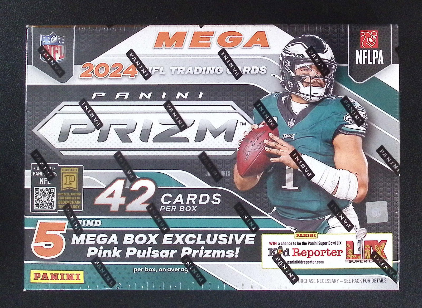 2024 Panini Prizm Football MEGA BOX - Rookie Cards: Drake Maye, Bo Nix, Caleb williams, Jayden (1 of 1)