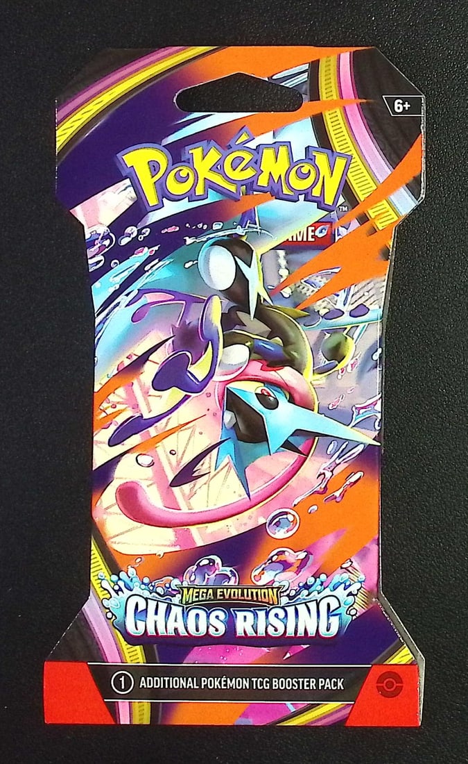 2026 Pokemon Chaos Rising 10 Card Booster Pack Charizard Pikachu Holo Rare Cards (1 of 1)