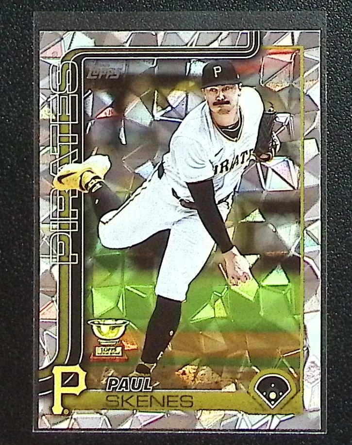 Paul Skenes Diamante Foil 2025 Topps #98 Pittsburgh Pirates (1 of 2)