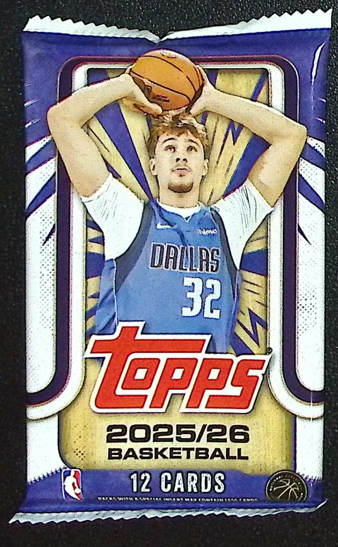 2025-26 Topps Basketball Card BLASTER BOX PACK - RC'S: Cooper Flagg, Kon Kneuppel: Topps Basketball NBA Trading & Sports Cards, Rookie Cards in this set are Cooper Flagg, Dylan Harper, Ace Bailey, V J Edgecombe, Kon Knueppel , Autographs, Signatures, Green Topps Logo Refractor, Auct