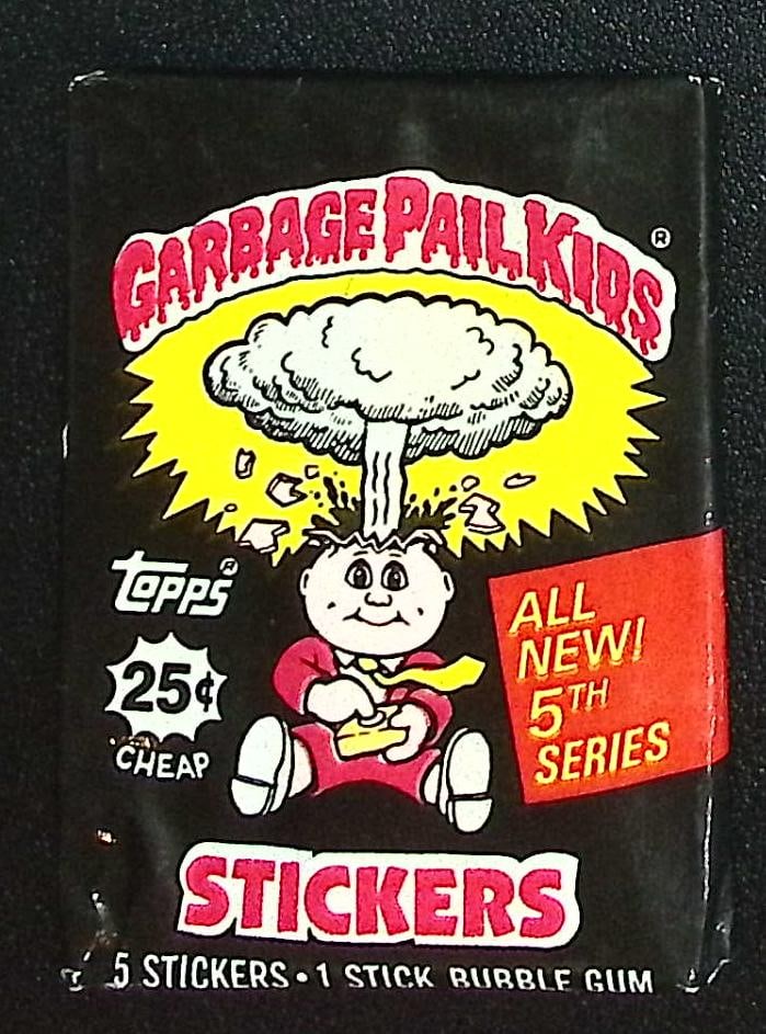 1986 Topps Vintage Garbage Pail Kids Retail Box Wax Pack - 5th Series (1 of 1)