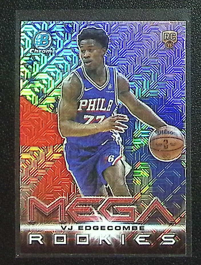 Vj Edgecombe Mega Rookies Mojo 2025-26 Bowman Chrome #MR-3 Philadelphia 76ers (1 of 2)
