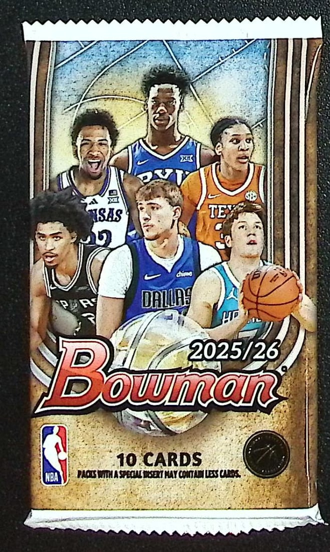 2025-26 Bowman Basketball BLASTER BOX PACK - Cooper Flagg & Kon Knueppel Rookie Cards: Bowman Basketball NBA Trading & Sports Cards, Sports Cards for Sale Near Me, Champion and Hall of Fame Players, Auction Lots for Sale On Line