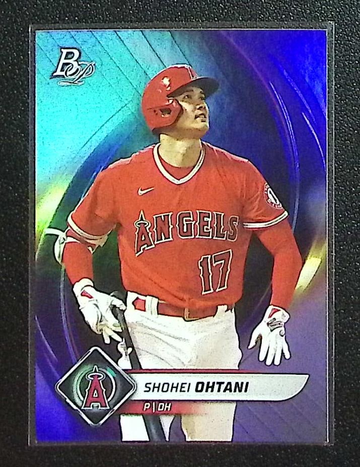 Shohei Ohtani 2022 Bowman Platinum #10 Angels, Dodgers (1 of 2)