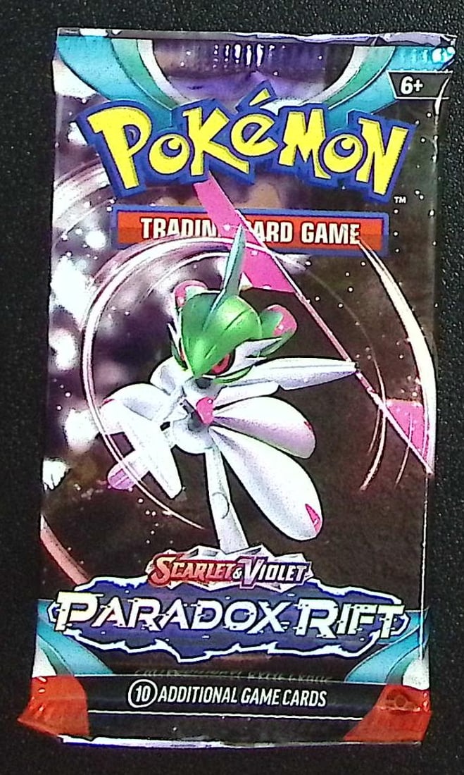 2023 Pokemon Scarlet & Violet Paradox Rift 10 Card TCG Booster Pack, Charizard, Pikachu, Holo (1 of 1)