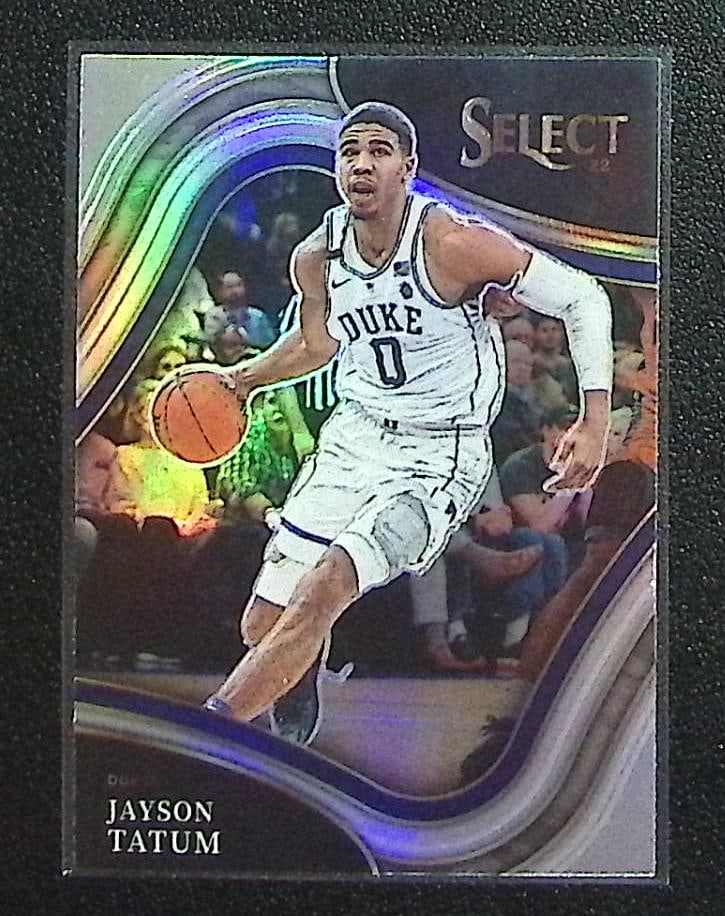 Jayson Tatum Silver Prizm 2022 Chronicles Select Draft Picks #21 Duke, Celtics (1 of 2)