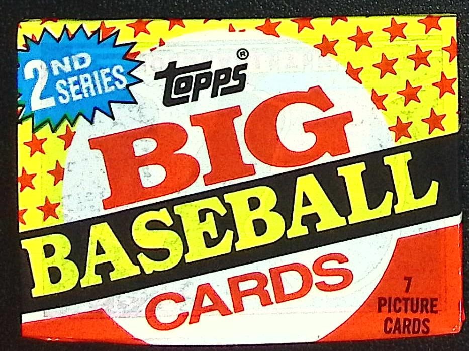 1989 Topps Big Baseball Series 2 Retail Box Wax Pack Vintage Baseball Cards (1 of 1)