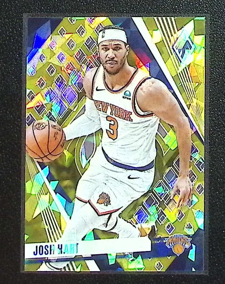 Josh Hart Yellow Ice /175 2023-24 Panini Phoenix #137 New York Knicks (1 of 2)