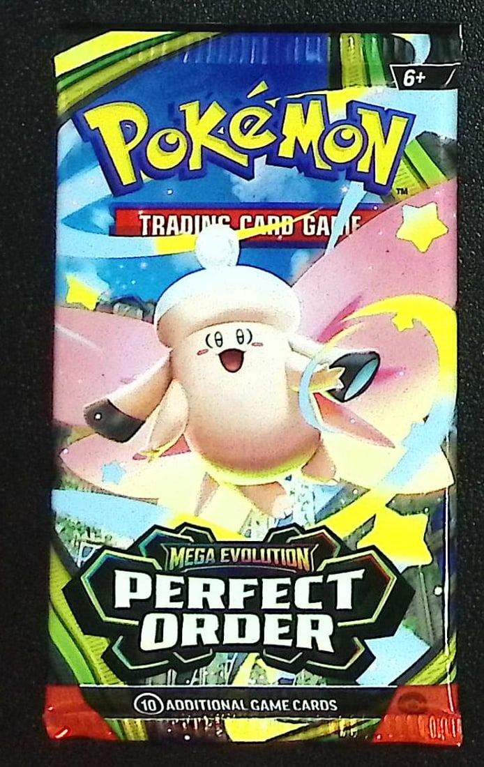 2026 Pokemon Perfect Order 10 Card TCG Booster Pack, Charizard: Pokemon Trading Card Game Cards, Charizard, Pikachu, Mewto, EX, Referse Holo, Holo Rare Cards, Secret Rare Cards, Full Art Cards, Evee, 3 Stars Ultra Rare Cards, Double Rare, Illustration Rare, Specia