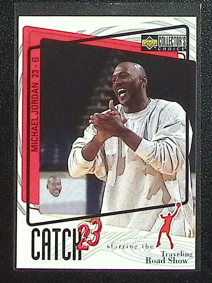 Michael Jordan Catch 23 1997-98 Upper Deck #190 Chicago Bulls (1 of 2)