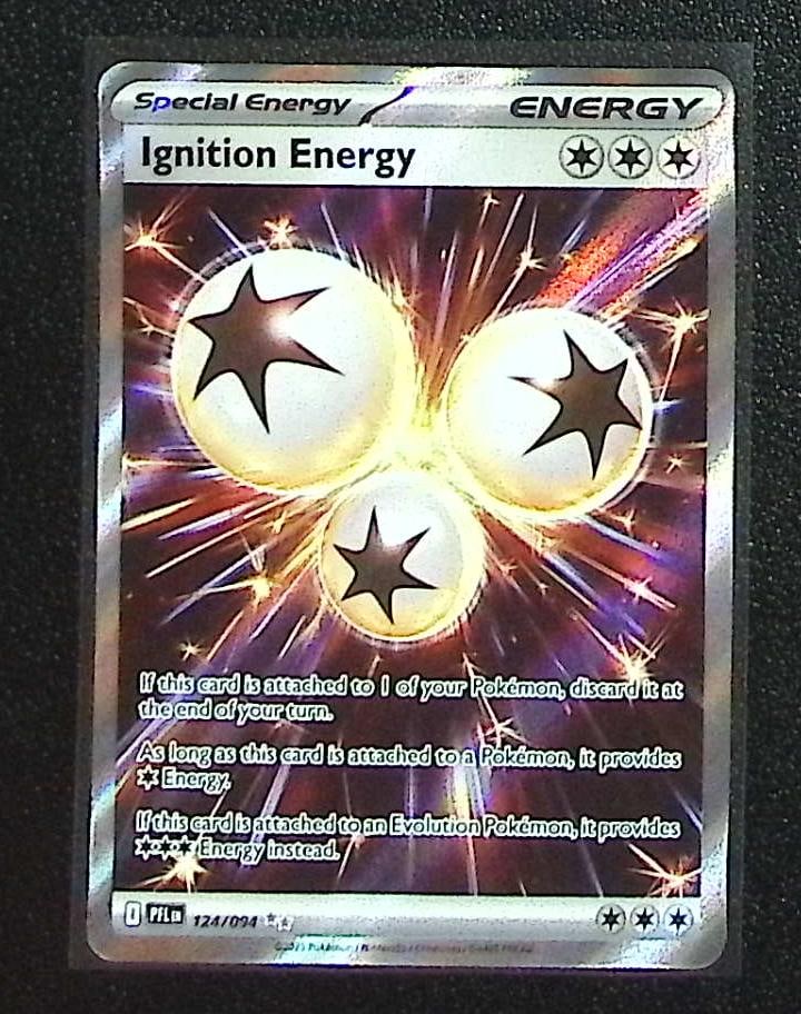 Pokemon Phantasmal Flames Ignition Energy Ultra Rare #124 (1 of 2)