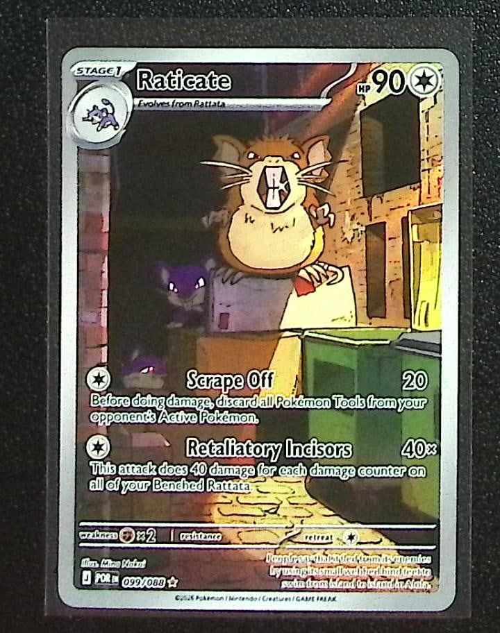 Pokemon Perfect Order Raticate Illustration Rare #99: Pokemon Trading Card Game Cards, Charizard, Pikachu, Mewtwo, Reverse Holo, Holo Rare, Secret Rare Cards, Full Art Cards, Eevee, Ultra Rare Card, Illustration Rare, Special Illustration Rare SIR
