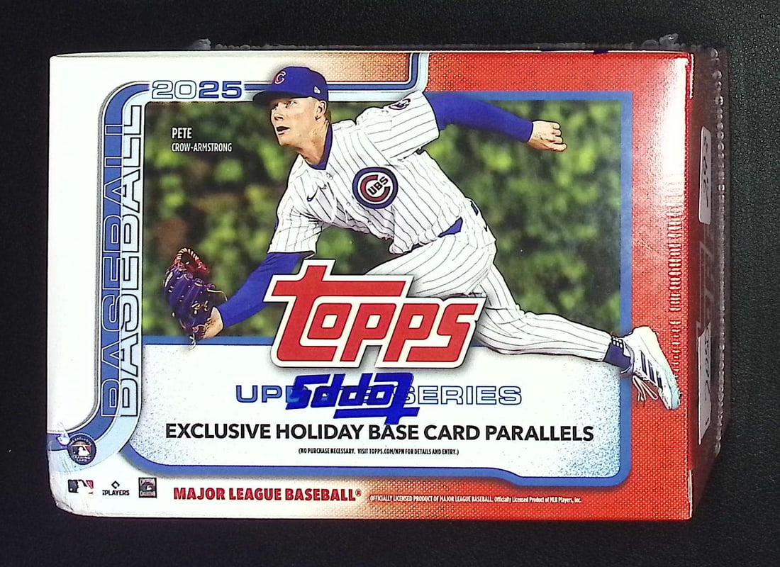 2025 Topps Update Series Baseball Cards BLASTER BOX Sports Cards Rookie Cards James Wood: Factory Sealed Topps Baseball MLB Trading & Sports Cards, Rookie Cards in this set are James Wood, Dylan Crews, Speckled, SP, SSP, Variations, Autographs, Chrome, Refractors, 1976 Topps, Sports Cards 