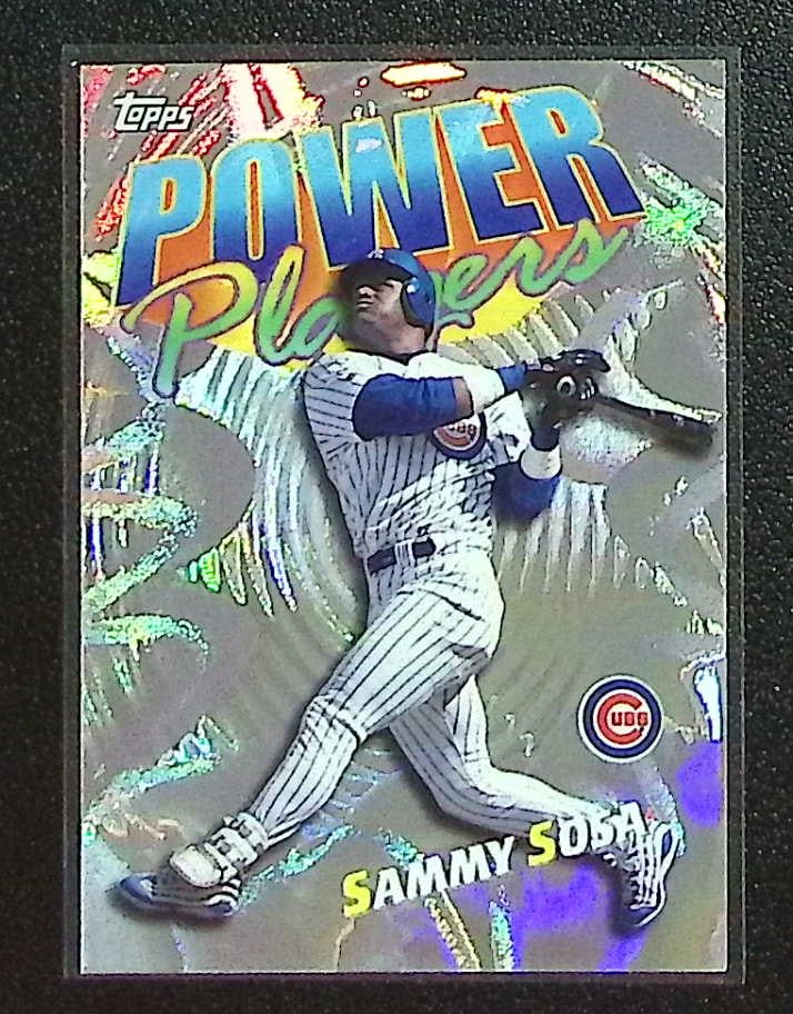 Sammy Sosa Power Players 1999 Topps #P16 Chicago Cubs (1 of 2)