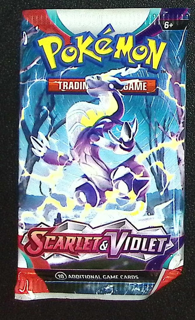 2023 Pokemon Scarlet & Violet 10 Card TCG Booster Pack, Charizard, Pikachu, Holo (1 of 1)